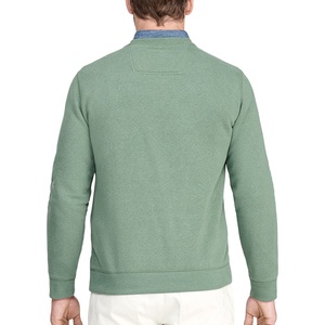 Sweat-shirts décontractés pour hommes en molleton uni, style sport, col rond, tricotés, pour l'automne et l'hiver - Product Image 4