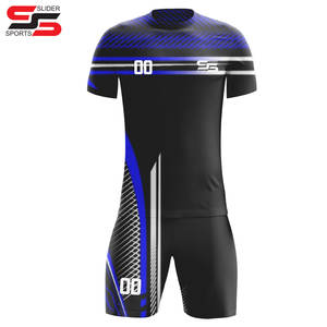 Camisetas de fútbol para hombre, ropa deportiva para adultos y niños, uniforme de fútbol de entrenamiento de gran tamaño, uniforme transpirable, camiseta y pantalones cortos - Product Image 6
