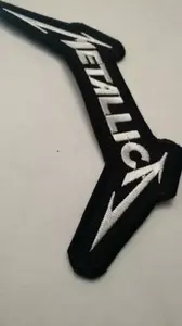 Fabrication sur mesure en fil sergé broderie dos en fer presse à chaud chapeau patchs de broderie pour vêtements patchs pour pantalons - Product Image 4