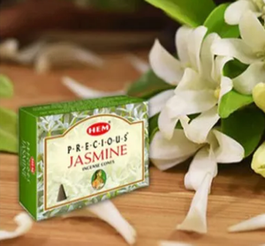 HEM Preciosos conos de incienso de jazmín Paquete de 12 cajas Aroma natural hecho a mano para meditación, Pooja, frescura y relajación del hogar - Product Image 4