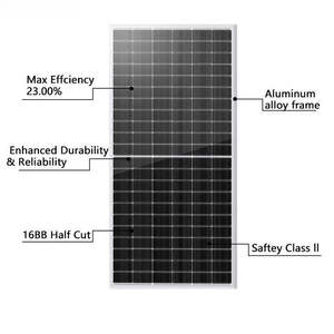 Солнечные панели LuminovaSolar монокристаллические N-типа 700 Вт, 720 Вт, 750 Вт, HJT, двусторонние, для коммерческого и промышленного использования - Product Image 6