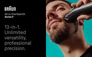 Braun ชุดอุปกรณ์เล็มผมแบบออลอินวันชุดที่เล็มหนวด3 3in1 - Product Image 3
