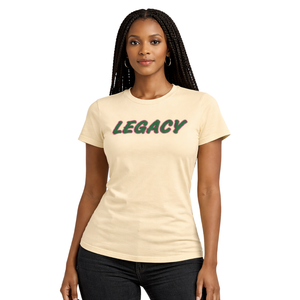 T-shirt Legacy 08 en ivoire, vêtements de sororité grecque, t-shirt rose et vert pour femmes, sororité universitaire, style décontracté, vêtements grecs élégants, t-shirt de sororité - Product Image 5