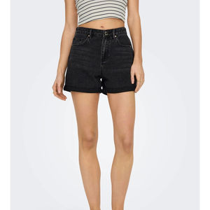 Shorts en jean pour femmes, best-seller, mode de rue, longueur genou, avec poches, en vente à prix réduits, OEM - Product Image 1