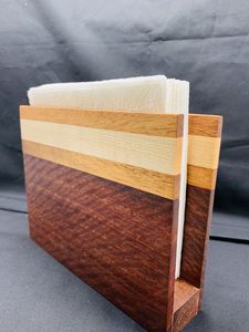 RESTARUNT NAPKIN HOLDER BAR <b>TISSU</b> HOLDER Hotel Wooden Napkin Organizer Hospitality Table Accessory Premium Wooden Napkin - Product Image 6