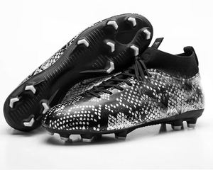 Nouvelles Chaussures de Football en Salle Antidérapantes 2025 – Qualité Supérieure pour Gazon Artificiel, Entraînement Respirant et Confortable en PU – Printemps-Automne - Product Image 1