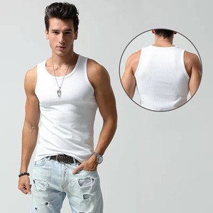 Camisetas sin mangas súper cómodas al por mayor para hombres, camisetas sin mangas para entrenamiento, gimnasio, camisetas sin mangas atléticas con tirantes para hombres - Product Image 2