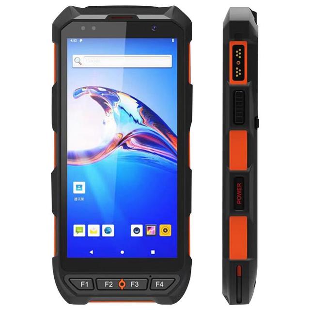 Rugged Windows 10 Handheld Data Terminal IP65 Waterproof 5.5" Barcode RFID NFC Scanner Octa-Core 5000mAh 4G LTE for Warehouse