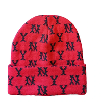 Bonnet en acrylique doux personnalisé avec patch en cuir, ajustable, chaud, pour le cyclisme, les voyages et l'usage quotidien, fait main, qualité supérieure, quatre tailles