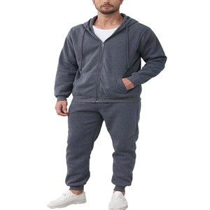 <b>Men</b> Two Piece Outdoors <b>Men's</b> Tracksuit Set Hot Sales Sportswear Man Sweatpants <b>Hoodie</b> Fashion Comfortable Casual Tracksuit - Product Image 1