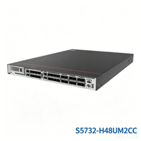 Commutateur Cloud Engine S5732-H48UM2CC 48 ports Gigabit 10G avec licence 40GE 100GE Uplink, Commutateur de Noyau de Campus Géré Couche 3 2.56Tbps