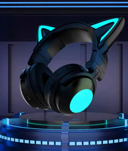 ชุดหูฟังอินเทอร์เน็ตคนดังที่สวมศีรษะหูฟังหูแมวหูฟังใส่สบายของขวัญน่ารักสำหรับเด็กผู้หญิงและผู้ชาย - Product Image 5