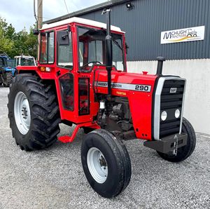 รถแทรกเตอร์ตีนตะขาบ Massey Ferguson MF 290 180 แรงม้า มือสอง ราคาถูก แข็งแรง พร้อมลูกปืนและเกียร์ - Product Image 3