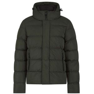 2025 Trending Unisex Bubble Puffer Jacket High Quality Warm Lightweight Outdoor Hooded Cotton <b>Filled</b> Canvas Custom Logo - Product Image 5
