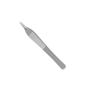 Pinzas Adson con Punta Serrada de 12 cm, Acero Inoxidable, Instrumentos Quirúrgicos Manuales Reutilizables, Envío a Todo el Mundo - Product Image 6