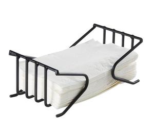 Support de porte-serviettes de conception minimale Porte-serviettes de haute qualité Fer Métal Design Maison, Hôtel et Restaurant Table Revêtement en poudre - Product Image 2