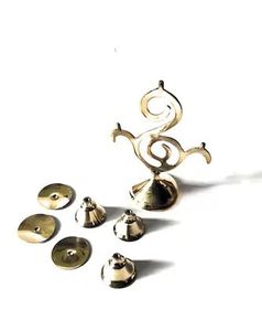 Portavelas de Metal con Acabado Dorado, Ecológico, Duradero, Ambiente Tradicional para el Hogar, Regalo Festivo para Bodas y Navidad - Product Image 2
