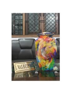 โกศโลหะคลาสสิกขี้เถ้ากระดูกออกแบบล่าสุดสำหรับบริการฝังศพและเผาศพ - Product Image 1