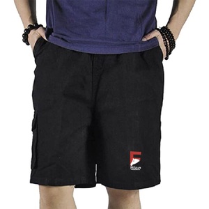 Shorts de sport décontractés pour hommes Fizzan International, service OEM d'impression personnalisée, tissu de haute qualité en élasthanne/polyester, mi-longueur, non tissé, rapide - Product Image 4