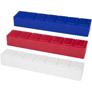 Pilulier hebdomadaire personnalisé : gadgets promotionnels pour organiser les médicaments - Product Image 4
