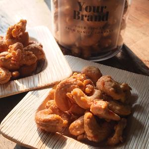 Prix Compétitif Noix de Cajou d'Afrique W450 Biologiques Grillées au Chili et à l'Ail Épicées 100% Naturelles avec OEM / ODM Disponible - Product Image 2