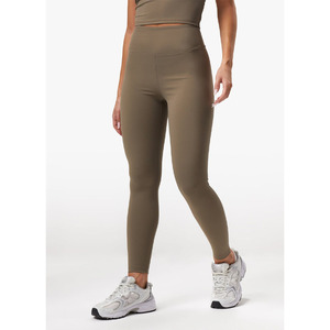 Mallas de Yoga de cintura alta para mujer con cintura elástica para levantar glúteos Patrón sólido-Pantalones de gimnasio y Deporte - Product Image 1