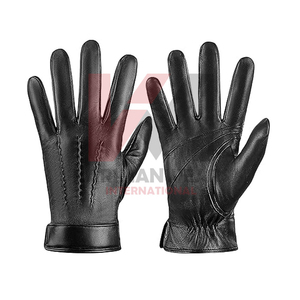 Gants de cérémonie en cuir véritable de qualité supérieure pour hommes et femmes, élégants et formels, avec doublure douce et respirante, vente en gros OEM - Product Image 1