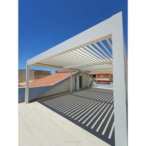 Lampedusa 7x7 Pérgola bioclimática italiana personalizable Marco de aluminio independiente con recubrimiento en polvo - Product Image 3