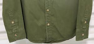 เสื้อเชิ้ตลำลองแขนยาวสำหรับผู้ชายผ้าฝ้าย100% พรีเมี่ยมมีโครงสร้างป้องกันรอยยับป้องกันการเกิดรอย - Product Image 5