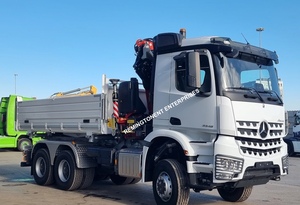 Nouveau camion grue Mercedes-Benz Arocs 3348 2023, 6x4, hauteur de levage 25m, boîte de vitesses et moteur haute performance pour la logistique - Product Image 2