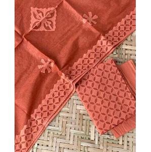 Ensemble de costumes non cousus pour femmes 3 pièces Kameez Salwar & Dupatta Costume de fête indien et pakistanais Shalwar Kameez Robes asiatiques - Product Image 1