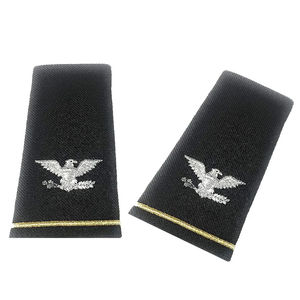 Haute qualité personnalisé brodé 2025 épaulettes Oem demande pour uniforme épaule conseil rang accessoires pour uniformes - Product Image 1
