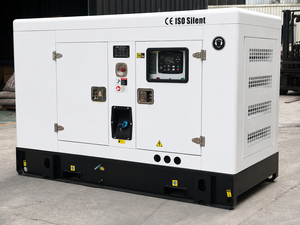 Groupe électrogène diesel super silencieux 10 kVA - 200 kVA, 480 V, ATS, système de refroidissement par eau pour l'alimentation de secours des chantiers industriels - Product Image 1