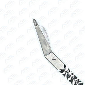 Tijeras Anguladas Lister de Acero Inoxidable para Vendajes, Tijeras para Vendajes de Uso Médico, Instrumentos Quirúrgicos de Apto Enterprises - Product Image 6