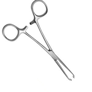 Pinzas de tejido Allis de acero inoxidable Medipulse de 8 pulgadas portaagujas y pinzas manuales para laboratorio quirúrgico - Product Image 4