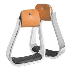 Estribos Ecuestres de Alta Calidad Color Dorado, Estribos Españoles e Ingleses para Montar a Caballo, Estribos de Seguridad Estilo Western - Product Image 6