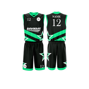 Ensemble de maillot de basket-ball personnalisé, maillot et short en polyester respirant à séchage rapide, vêtements de sport d'équipe pour hommes, femmes et jeunes - Product Image 6