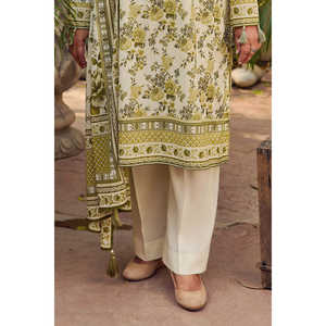 Conjunto de Traje de 3 Piezas Estampado para Mujer con Dupatta CL-62118 Modelo A - Product Image 1