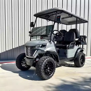 Voiture de golf électrique de haute qualité 48V 60V 72V, durable, 3-4 passagers, moteur 5KW, vitesse 50-70 km/h, autonomie maximale 70-90 km, certifiée CE, 500 kg - Product Image 1