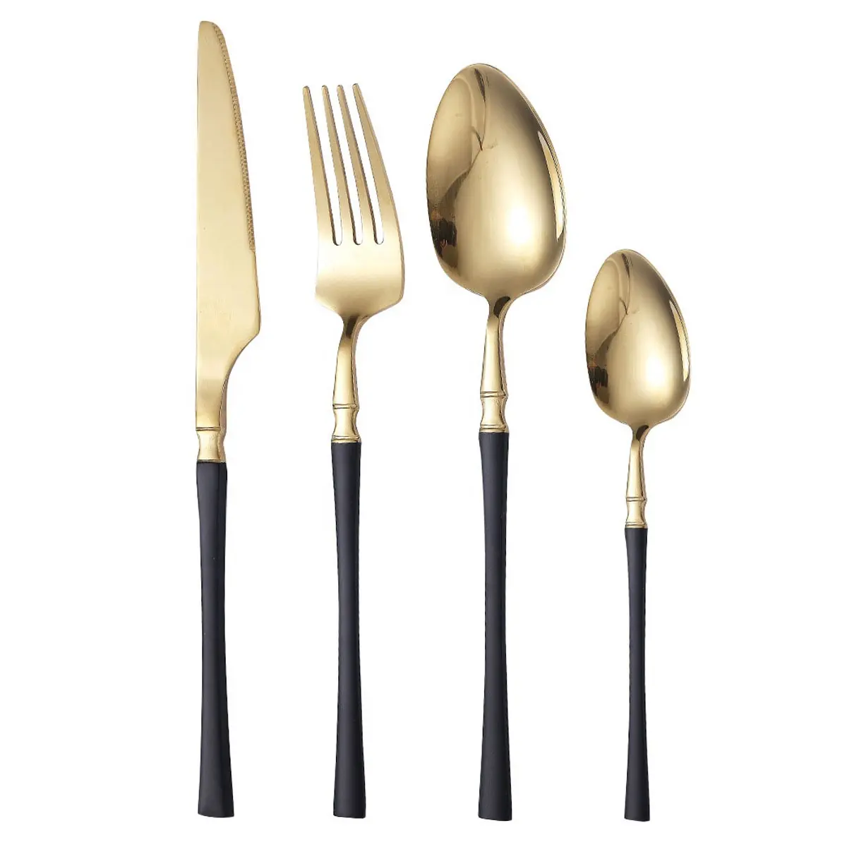 Cutlery Set with Gift Box Forks and Spoons Cutlery Steak Knife Dessert Fork Dinner Spoon Tableware Set Custom Wholesale