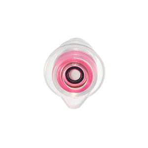 Bouchons d'oreilles professionnels de type boucle, réutilisables, pour concerts, avec technologie de filtration, bouchons d'oreilles acoustiques transparents - Product Image 6