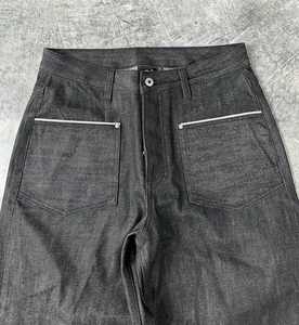 Jeans baggy décontractés lourds en coton de qualité supérieure pantalon baggy ample à la cheville de fabricant personnalisé vintage - Product Image 1