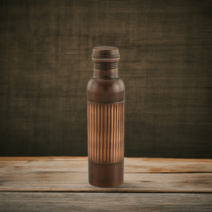 Botella de cobre asequible para oficina, hogar y regalos con logotipo personalizado de India - Product Image 4