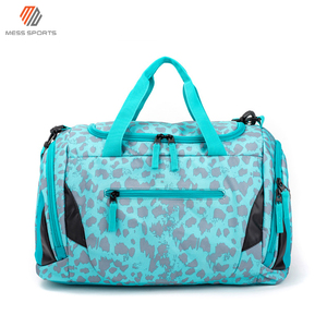 Nouveau sac de sport unisexe léger et spacieux avec compartiment à chaussures, imperméable, pour voyage et nuit, en polyester et néoprène, fermeture éclair - Product Image 2