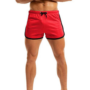 Shorts de sport pour hommes en coton de haute qualité fabriqués au Pakistan, confortables, à séchage rapide, respirants, avec cordon de serrage, personnalisables, couleur unie - Product Image 2