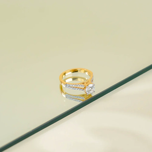 1.80 CTW Round Cut Lab Grown Diamond Engagement <b>Ring</b> Split Shank Band IGI Certified <b>14K</b> Solid <b>Gold</b> Bridal <b>Ring</b> for Women - Product Image 3