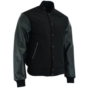 Veste homme de qualité supérieure Veste universitaire à la mode Blouson baseball Letterman Bomber et manches en cuir Varsity - Product Image 2