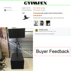 Soporte para altavoces de audio <span class=keywords><strong>Q1</strong></span> <span class=keywords><strong>line</strong></span> <span class=keywords><strong>array</strong></span>, base de soporte inferior de hierro - Product Image 5