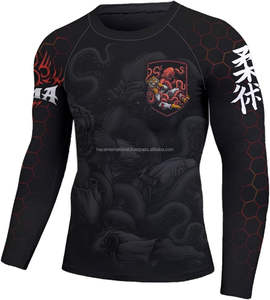 เสื้อรัดกล้ามเนื้อ Octopus Breathable 160g แขนยาว ระบายอากาศได้ดี ประสิทธิภาพสูงสุด เหมาะสำหรับ MMA ออกกำลังกายแบบนุ่มนวล - Product Image 2