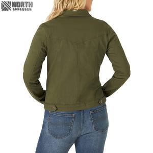 Veste en jean pour homme personnalisée, hiver, haute qualité, séchage rapide, logo imprimé sur le devant, respirante, 100% coton, tendance - Product Image 4